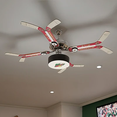 Minnesota Wild Double Stick Team Ceiling Fan