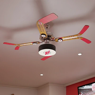 New Jersey Devils Split Stick Home Ceiling Fan