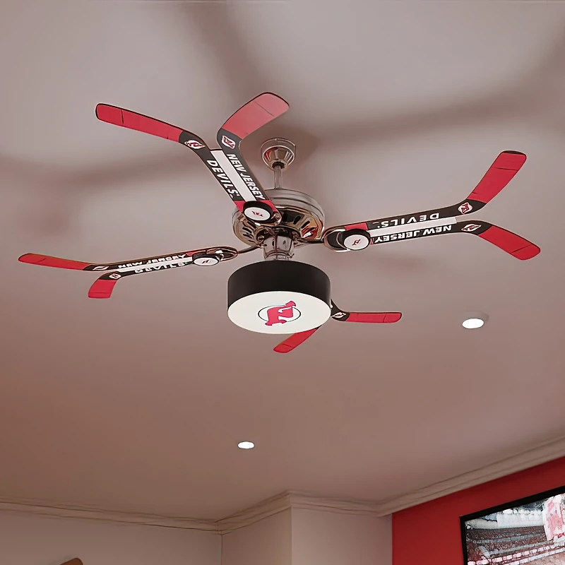 New Jersey Devils Double Stick Team Ceiling Fan