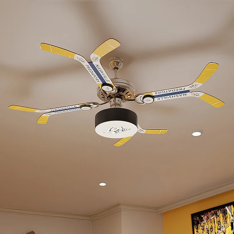 Nashville Predators Team Double Stick Ceiling Fan