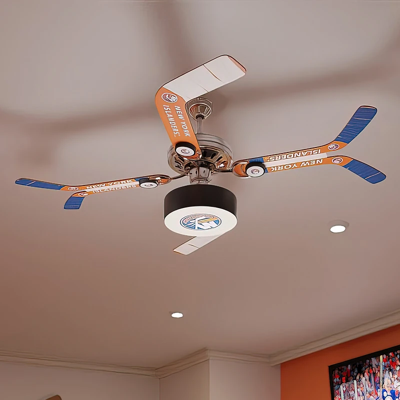 New York Islanders Split Stick Ceiling Fan