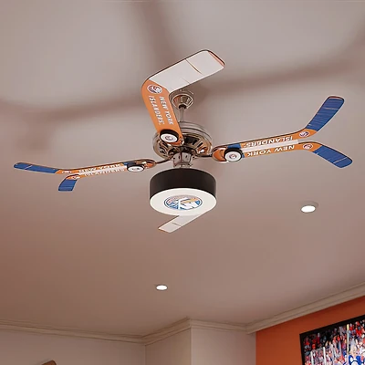 New York Islanders Split Stick Ceiling Fan