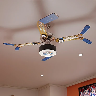 New York Islanders Split Stick Home Ceiling Fan