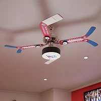 New York Rangers Split Stick Ceiling Fan