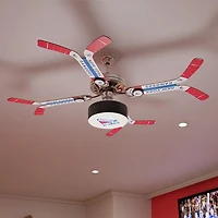 New York Rangers Team Double Stick Ceiling Fan