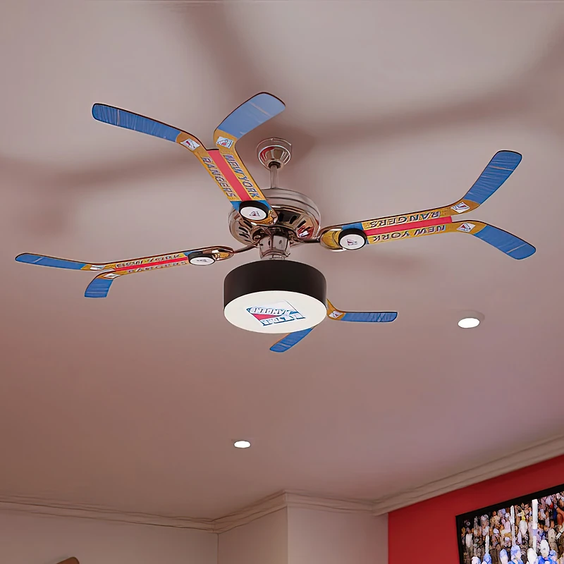 New York Rangers Double Stick Home Ceiling Fan
