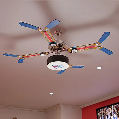 New York Rangers Double Stick Home Ceiling Fan