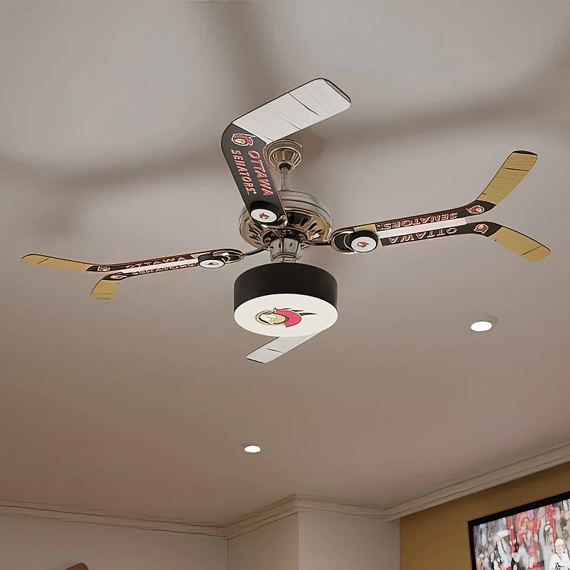 Ottawa Senators Split Stick Ceiling Fan