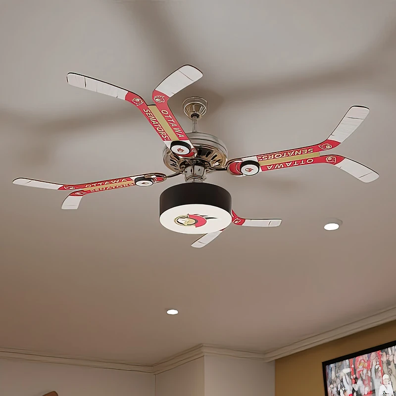 Ottawa Senators Double Stick Team Home Ceiling Fan