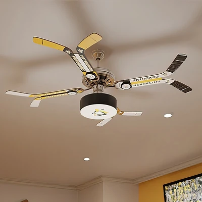 Pittsburgh Penguins Mismatched Double Stick Ceiling Fan