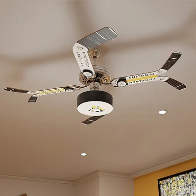 Pittsburgh Penguins Team Split Stick Ceiling Fan