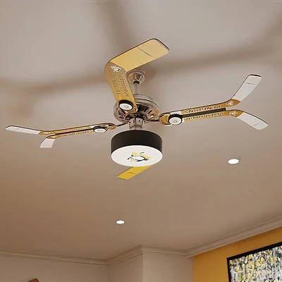 Pittsburgh Penguins Split Stick Home Ceiling Fan