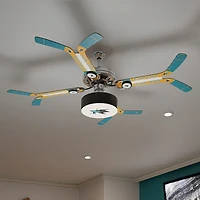 San Jose Sharks Double Stick Team Ceiling Fan