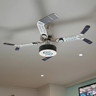 Seattle Kraken Team Split Stick Ceiling Fan