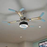Seattle Kraken Double Stick Home Ceiling Fan