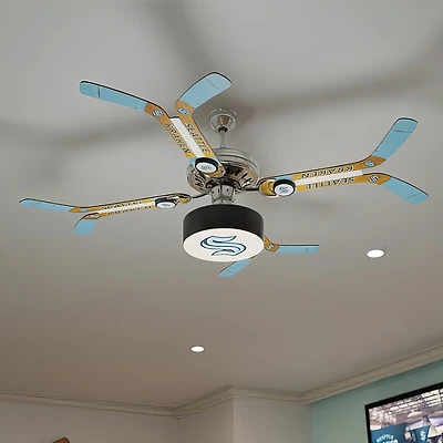 Seattle Kraken Double Stick Home Ceiling Fan
