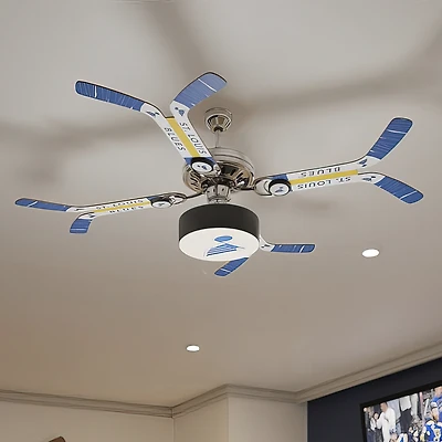 St. Louis Blues Team Double Stick Ceiling Fan