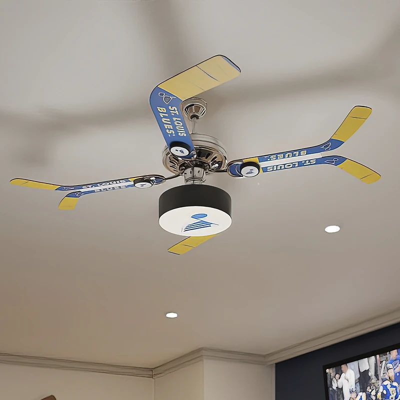 St. Louis Blues Split Stick Team Home Ceiling Fan