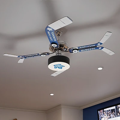 Toronto Maple Leafs Split Stick Team Home Ceiling Fan