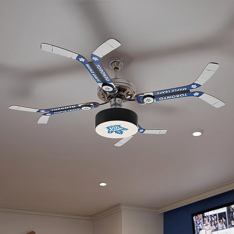 Toronto Maple Leafs Double Stick Team Home Ceiling Fan