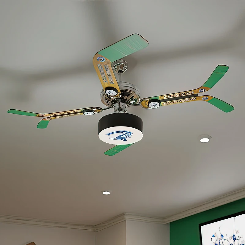 Vancouver Canucks Split Stick Home Ceiling Fan