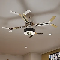 Vegas Golden Knights Mismatched Double Stick Ceiling Fan