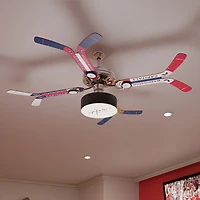 Washington Capitals Mismatched Double Stick Ceiling Fan