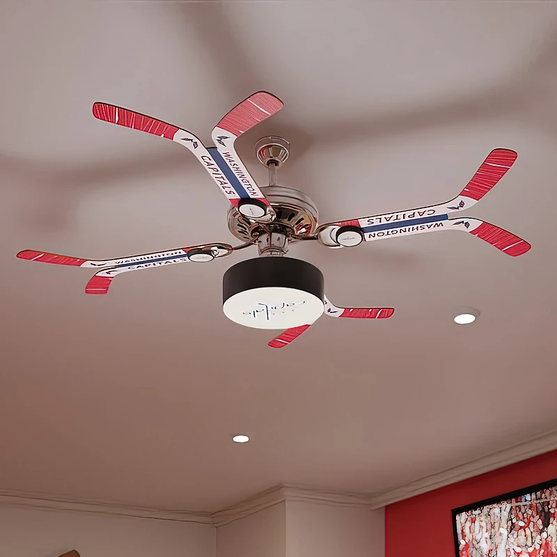 Washington Capitals Team Double Stick Ceiling Fan