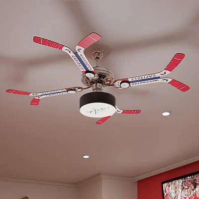 Washington Capitals Team Double Stick Ceiling Fan