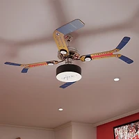 Washington Capitals Split Stick Home Ceiling Fan