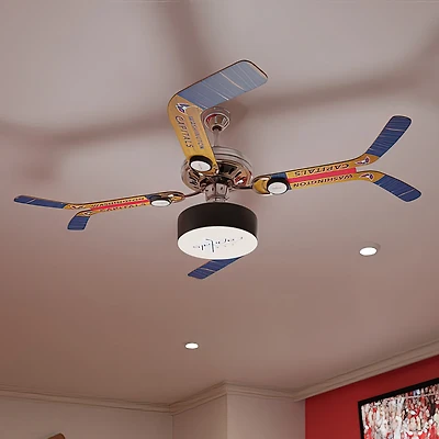 Washington Capitals Split Stick Home Ceiling Fan