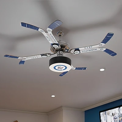 Winnipeg Jets Team Double Stick Ceiling Fan