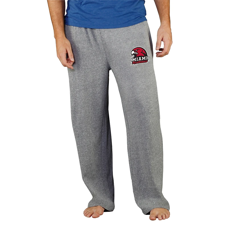 Men's Concepts Sport Gray Miami University RedHawks Mainstream Terry Pants