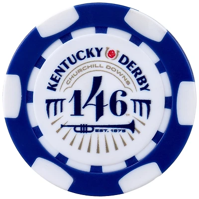 Ahead Blue Kentucky Derby 146 Poker Chip