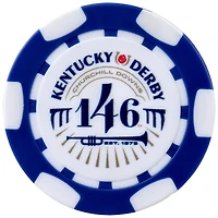 Ahead Blue Kentucky Derby 146 Poker Chip