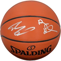 Penny Hardaway & Shaquille O'Neal Orlando Magic Autographed Indoor/Outdoor Basketball