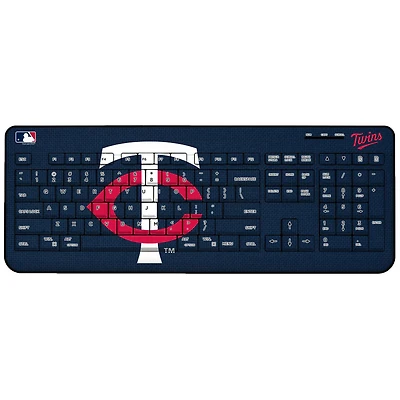 Minnesota Twins Team Logo Wireless Keyboard