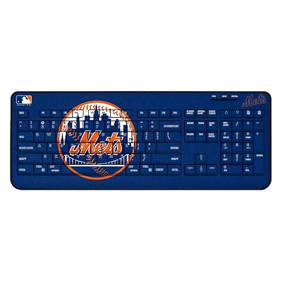 New York Mets Team Logo Wireless Keyboard