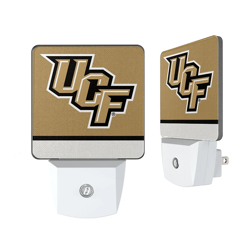UCF Knights Stripe Design Nightlight 2-Pack