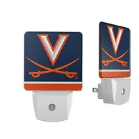 Virginia Cavaliers Stripe Design Nightlight 2-Pack