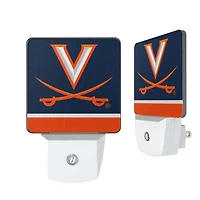 Virginia Cavaliers Stripe Design Nightlight 2-Pack