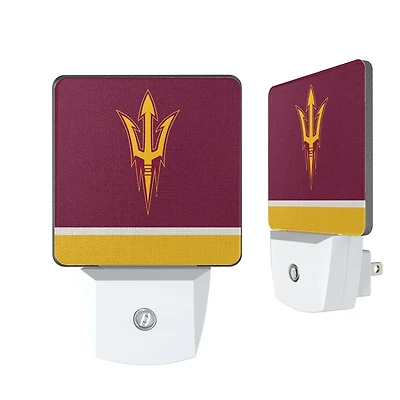 Arizona State Sun Devils Stripe Design Nightlight 2-Pack