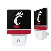 Cincinnati Bearcats Stripe Design Nightlight 2-Pack