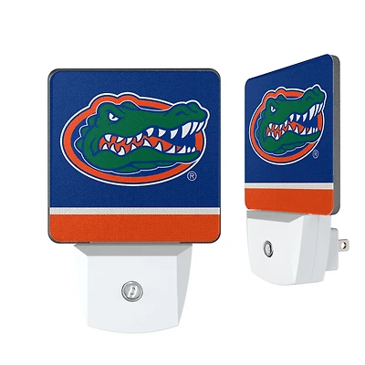 Florida Gators Stripe Design Nightlight 2-Pack