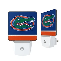 Florida Gators Stripe Design Nightlight 2-Pack