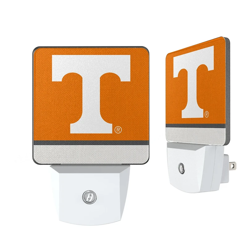 Tennessee Volunteers Stripe Design Nightlight 2-Pack