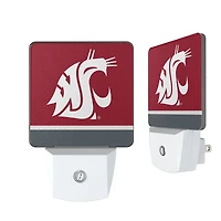 Washington State Cougars Stripe Design Nightlight 2-Pack