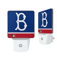 Brooklyn Dodgers Stripe Design Nightlight 2-Pack