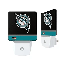 Miami Marlins Stripe Design Nightlight 2-Pack