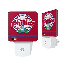 Philadelphia Phillies Alternate Logo Stripe Design Nightlight 2-Pack